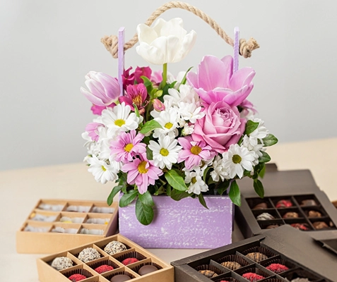 Flowers and Chocolate delivery
