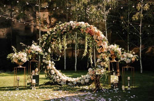 Floral Ceremony Circles
