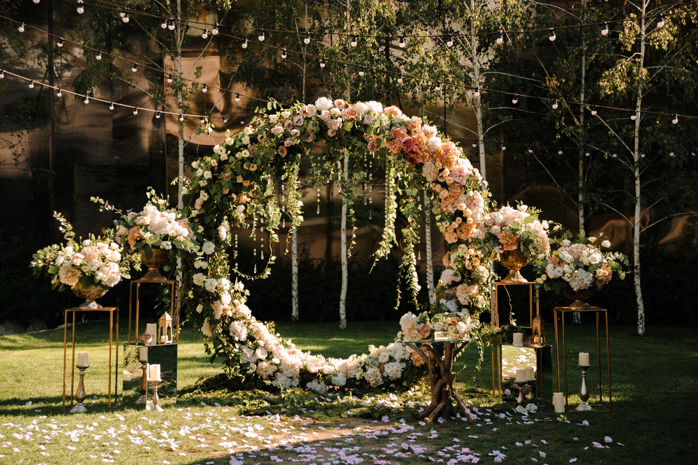 Floral Ceremony Circles