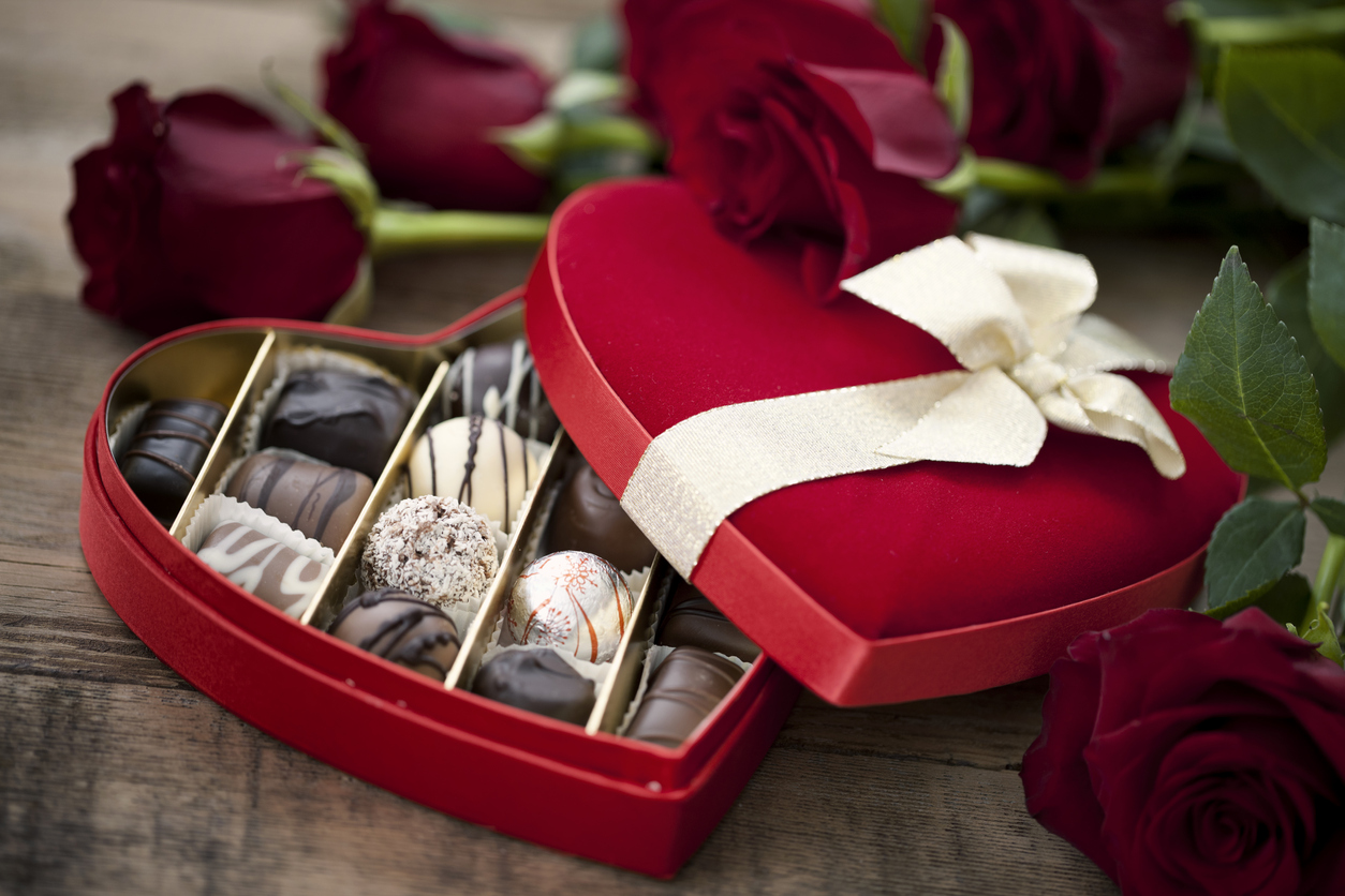 Box of chocolates with flowers fit themselves into every occasion