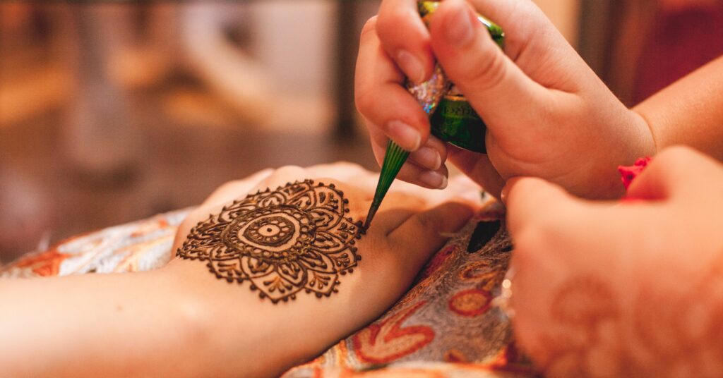 Henna Painting at Home