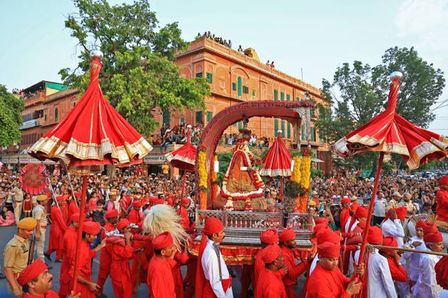 Teej Festival And Celebration in Jaipur